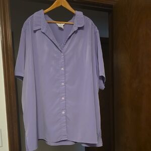 Lavender Women's Shirt Button Down